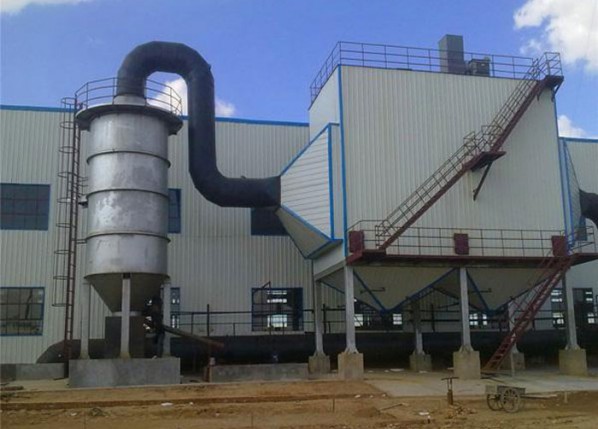 Electric tar precipitator dust collector