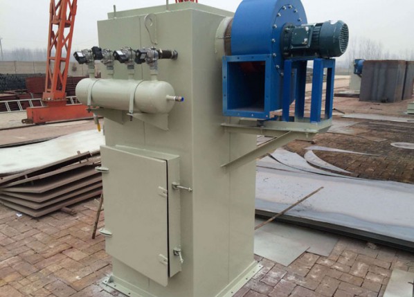 Overhead stand-alone dust collector