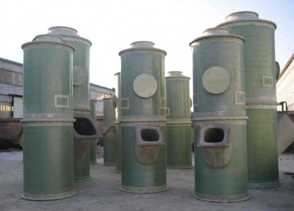 Dust collector of GRP boiler