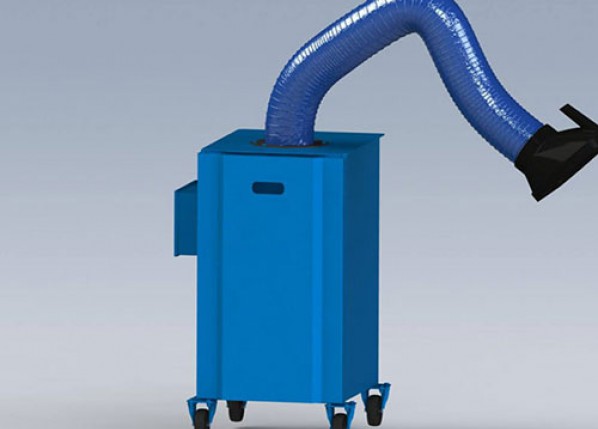 Single arm welding smoke purifier