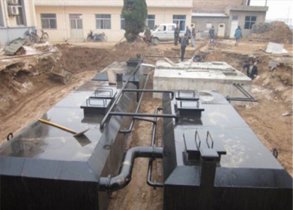 Domestic sewage integrated treatment equipment