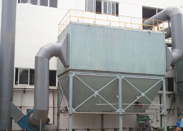 Pulse dust collector of compound fertilizer plant