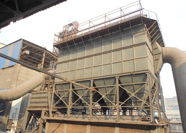 Sintering dust collector of steel mill