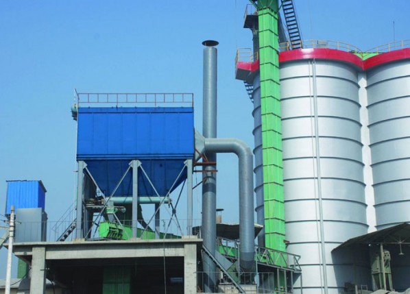 Glass fiber bag dust collector of LFEF series dryer