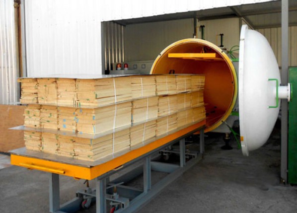 High-frequency wood dryer