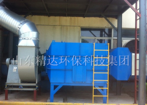 Waste gas treatment equipment