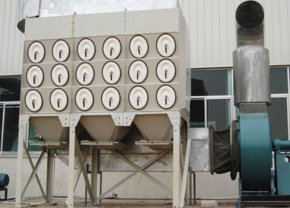 Assembly type filter cartridge dust collector